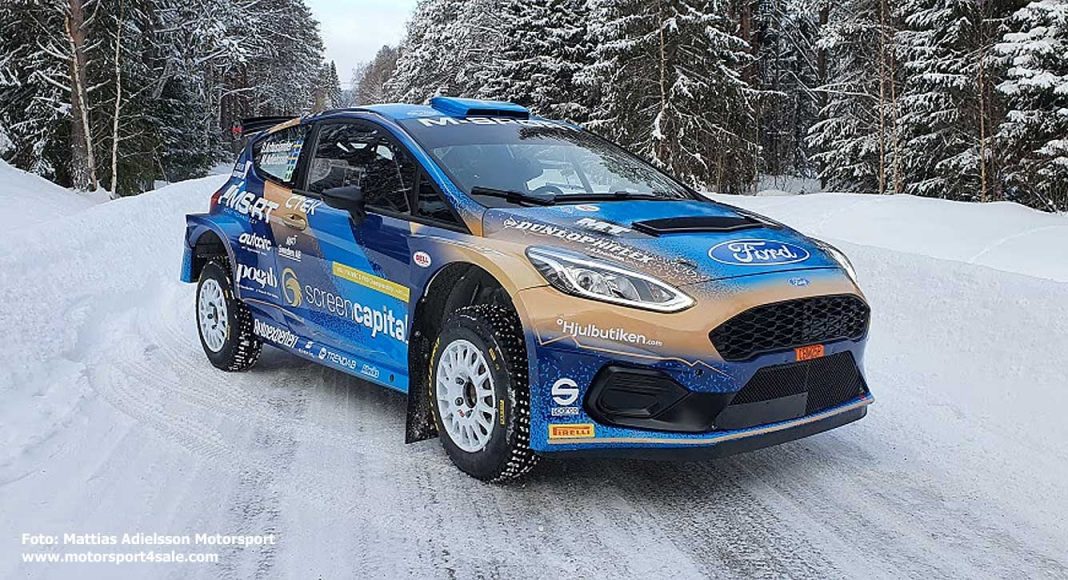 Mattias Adielsson fabriksförare i Rally Sweden 2022
