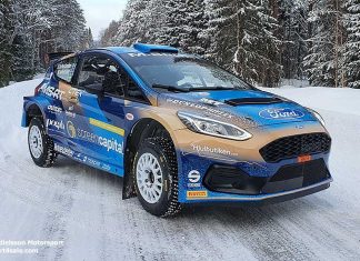 Mattias Adielsson fabriksförare i Rally Sweden 2022 Mattias Adielsson fabriksförare i Rally Sweden 2022