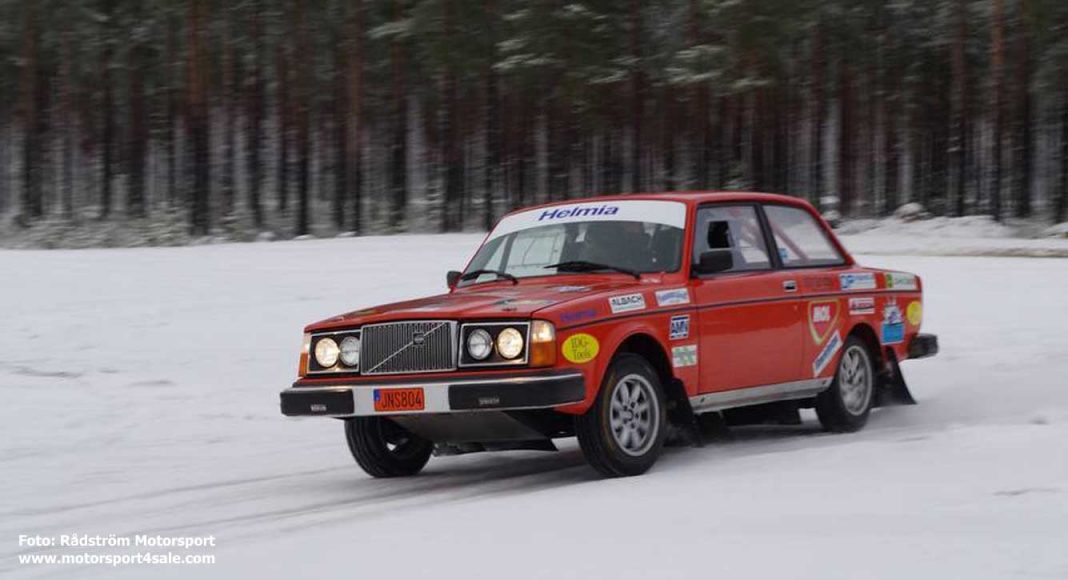 Arne Rådström går för seger i Rally Sweden Historic 2022