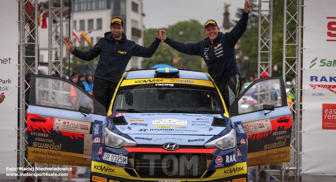 Tom och Andreas tog hem segern i Raid Podlaski