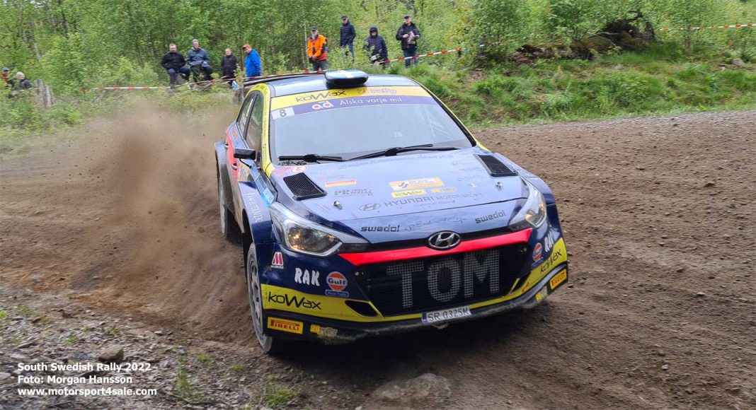 Tom Kristensson segrare av South Swedish Rally 2022