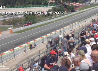 TV-tider för Azerbajdzjans GP 2022 TV-tider för Azerbajdzjans GP 2022