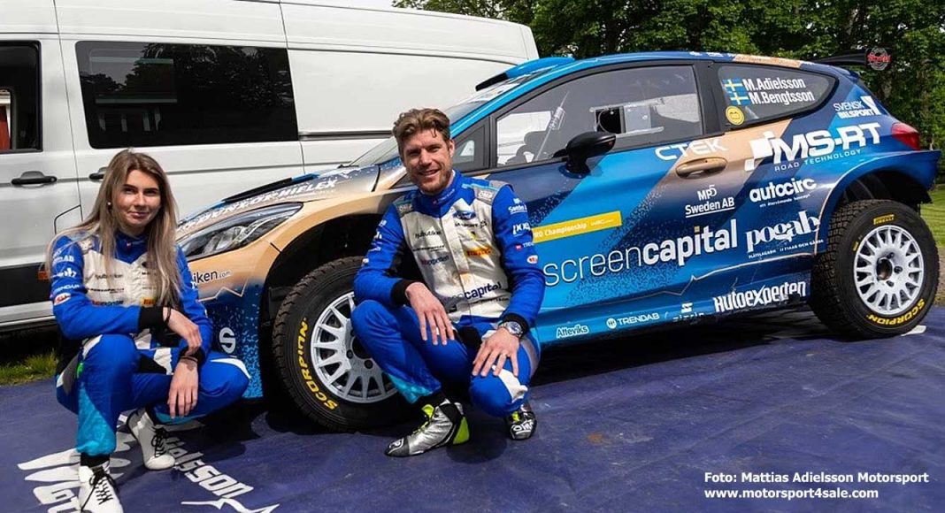 Mattias och Maja inför Rally Arvika 2022