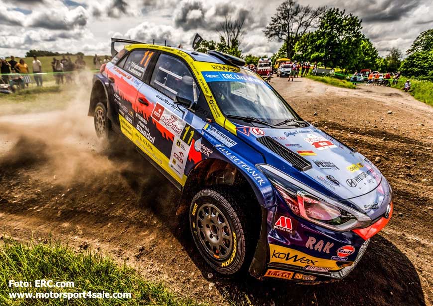 Tom Kristensson och Andreas Johansson i Rally Poland 2022