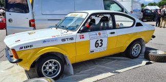 Dansk Kadett leder Midnattssolsrallyt efter dag 1 Dansk Kadett leder Midnattssolsrallyt