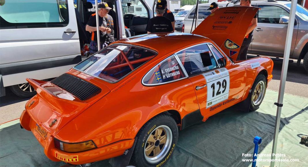 Göthberg/Svedberg leder Midnattssolsrallyt efter torsdagsetappen