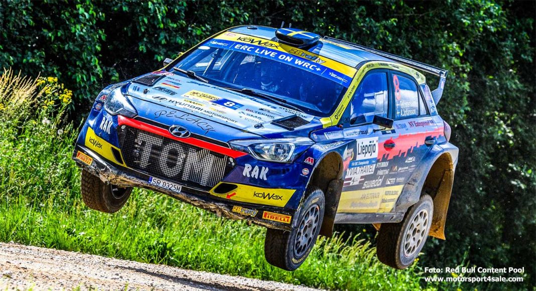 Tom Kristensson efter Rally Liepaja