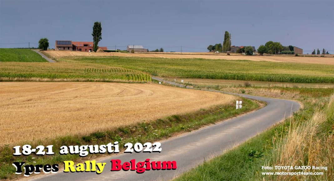 Ypres Rally Belgien 2022 Resultat, tidsschema och tv-tider