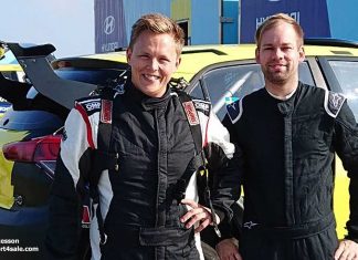 Tom och Andreas kör helgens Barum Czech Rally Zlin Tom Kristensson Motorsport inför EM-tävlingen Barum Czech Rally Zlin
