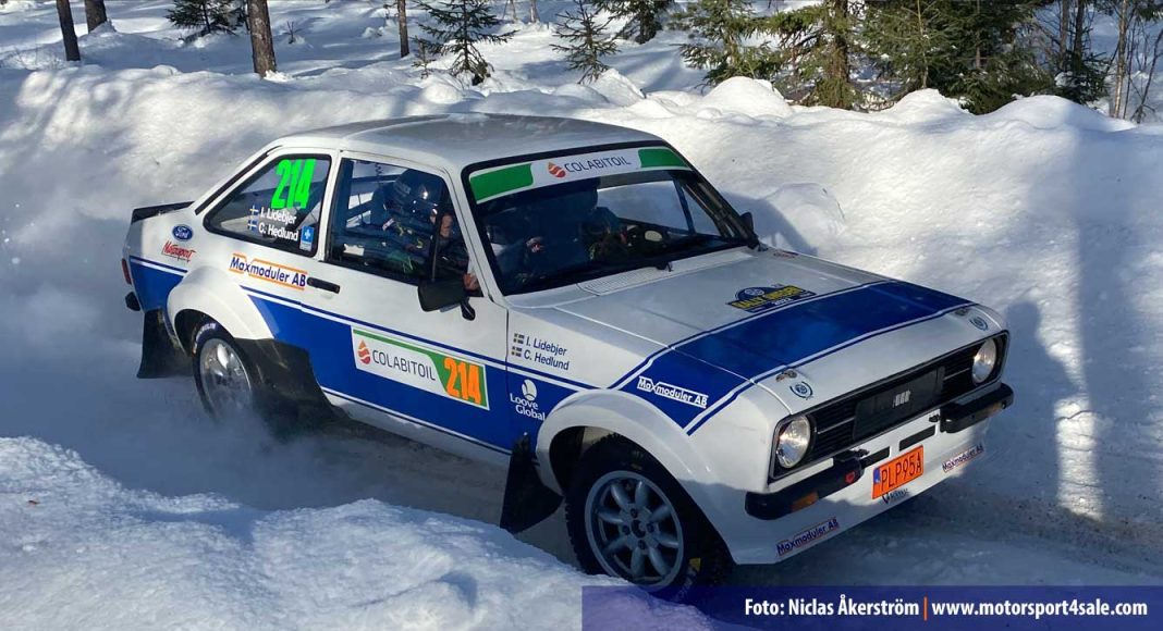 Sträckor och tidsschema för Rally Sweden Historic 2023