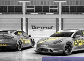 Tesla 3 för Brink Motorsport i STCC 2023 Tesla 3 för Brink Motorsport i STCC 2023