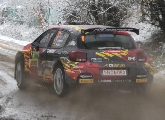 Isigt och halt på shakedown inför Spa Rally 2022