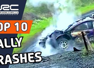 WRC-action från 2022 där det går snett för VM-förarna