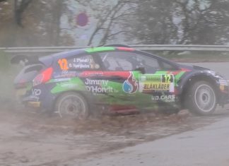 Sladdvänlig film från Spa Rally 2022 dag 1