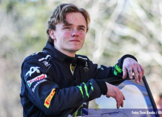 Oliver Solberg efter topptiderna i Rallye Monte Carlo 2023 Oliver Solberg efter topptiderna i Rallye Monte Carlo 2023