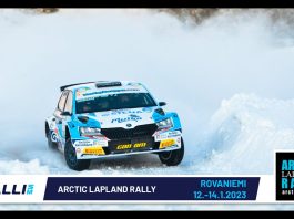 Livesändning (fredag) från Arctic Lapland Rally 2023
