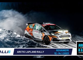 Livesändning (lördag) från Arctic Lapland Rally 2023