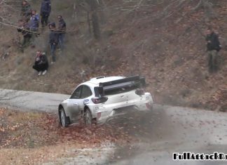 Loubet testar nya 2023 års Ford Puma Rally1