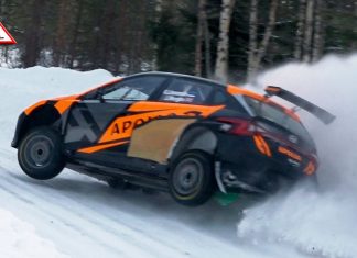 WRC2-teamen testar hårt inför Rally Sweden 2023
