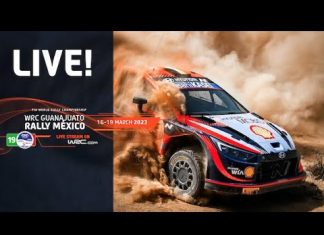 Live från shakedown inför Rally Mexico 2023