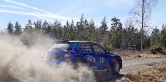 Reportage: Rallytest i Älmhult den 10 april 2023 Rallytest i Älmhult den 10 april 2023