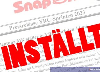 Femdubblad avgift från Fortifikationsverket stoppar YRC-sprinten Femdubblad avgift från Fortifikationsverket stoppar YRC-sprinten