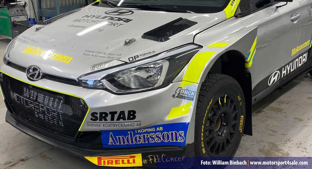 William Binbach inför BAUHAUS Royal Rally of Scandinavia 2023 William Binbach inför BAUHAUS Royal Rally of Scandinavia 2023