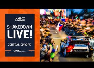 Live från Shakedown inför WRC Central European Rally 2023