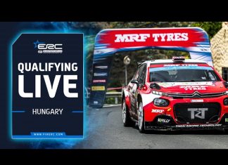 Live från Shakedown inför Rally Hungary fredag den 6 oktober 2023