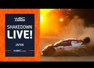 Live från Shakedown inför Rally Japan 2023