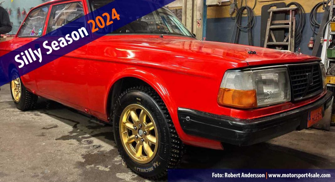Silly Season 2024: Robert Andersson ska köra bakhjulsdrivet