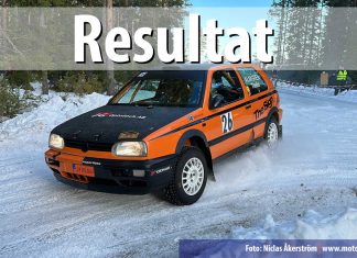 Tractive Winter Rally 2024 – Resultat och tider Tractive Winter Rally 2024 - Resultat och tider