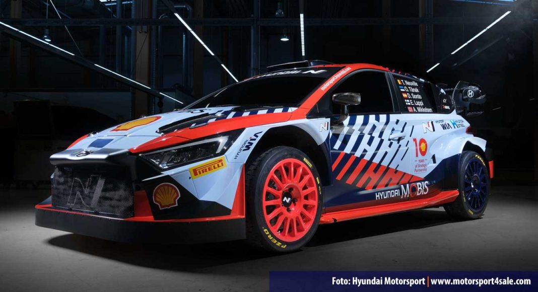 Här är 2024 års Hyundai i20 N Rally1 Hybrid Här är 2024 års Hyundai i20 N Rally1 Hybrid