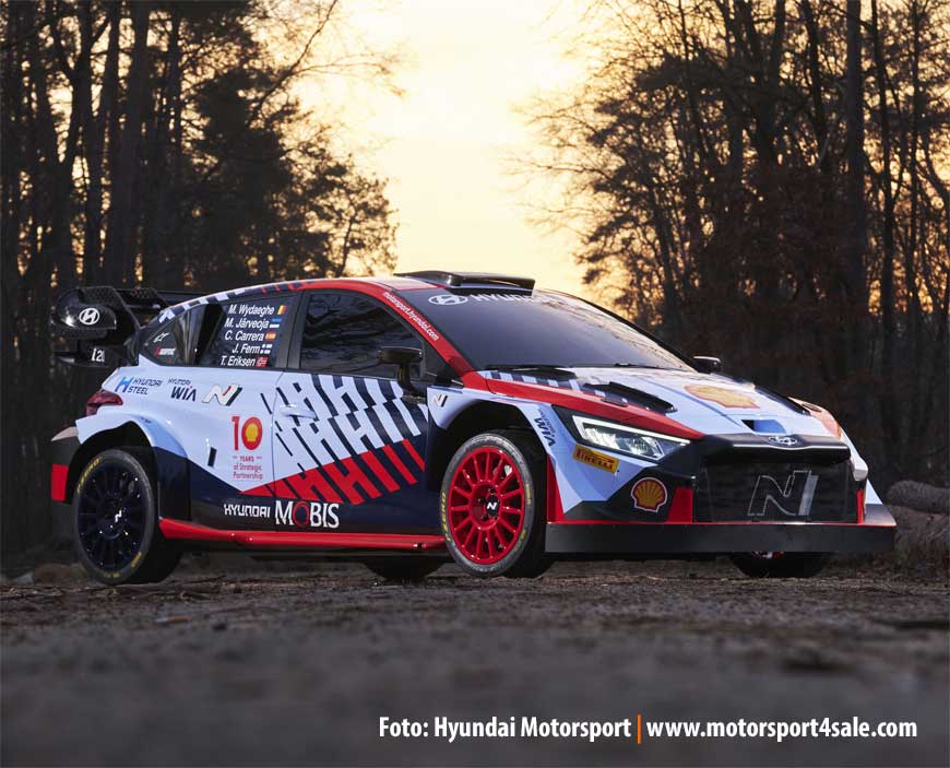 Här är 2024 års Hyundai i20 N Rally1 Hybrid