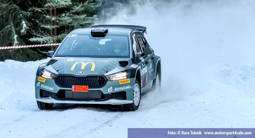 Isak Reiersen kör Rally Sweden 2024