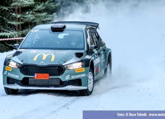 Isak Reiersen kör Rally Sweden 2024 Isak Reiersen kör Rally Sweden 2024