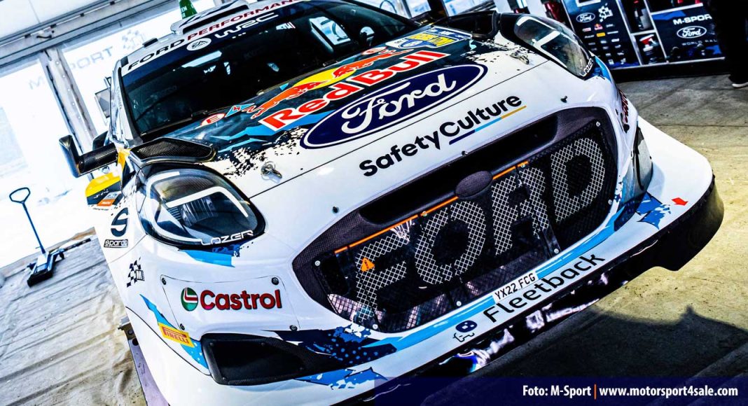 Adrien Fourmaux inför Rally Sweden 2024