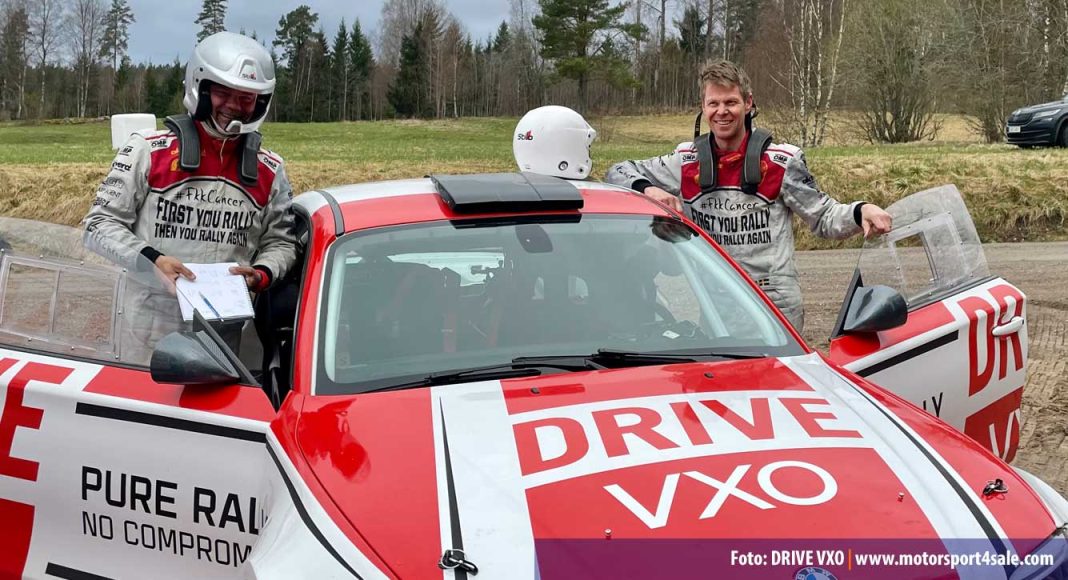 PG Andersson kör DRIVE VXOs BMW i Rally Nyköping