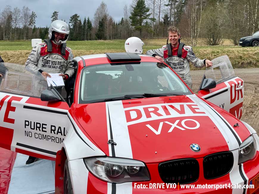 t PG Andersson och Anders Fredriksson ska köra DRIVE VXOs välljudande BMW 1M