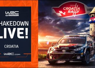 Live från Shakedown inför Croatia Rally 2024