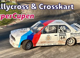 Film: SuperCupen Haninge Rallycross Crosskart träning den 3 maj 2024