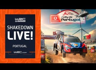 Live från shakedown inför Rally Portugal 2024