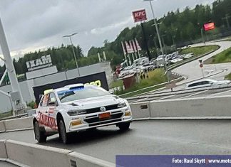 Johan Kristoffersson efter BAUHAUS Royal Rally of Scandinavia 2024 Johan Kristoffersson efter BAUHAUS Royal Rally of Scandinavia 2024