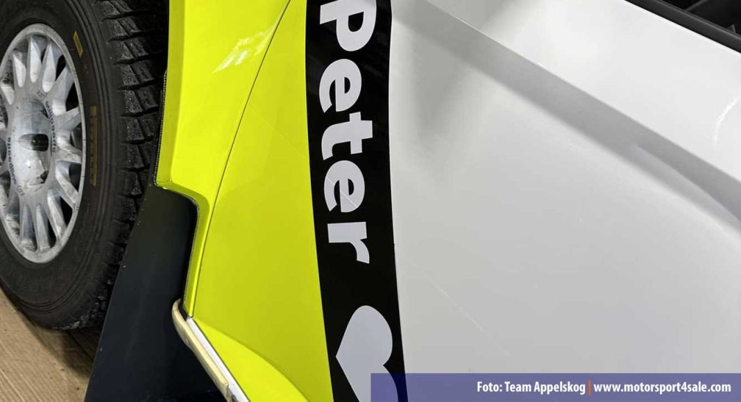 Henrik Appelskogs känslosamma SM-debut som förare i Rally-SM