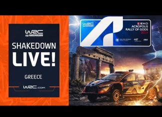 Livesändning från shakedown inför Acropolis Rally 2024