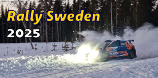 Film: Rally Sweden lördag den 15 februari 2025 Film från Rally Sweden 2025